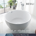 High Quality Standard Size Acrylic Bathtub Round Tub 121